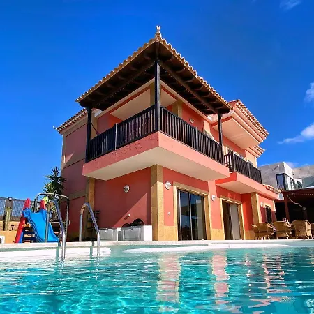 Luxury 5 Star Violetta With Amazing Sea View, Jacuzzi&heated Pool San Agustín