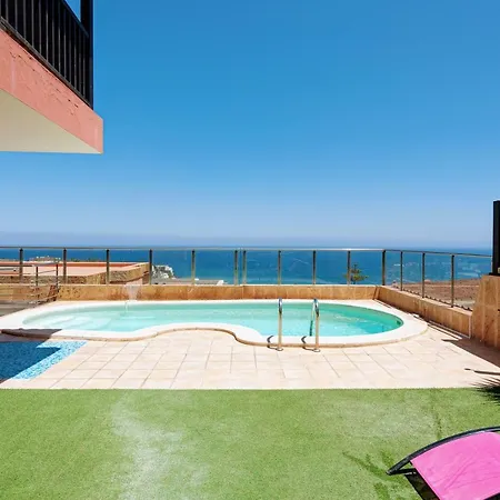 Villa Luxury 5 Star Violetta With Amazing Sea View, Jacuzzi&heated Pool San Agustín