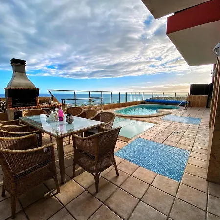 Luxury 5 Star Violetta With Amazing Sea View, Jacuzzi And Heated Pool Villa