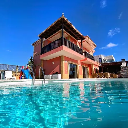 Luxury 5 Star Violetta With Amazing Sea View, Jacuzzi And Heated Pool San Agustín